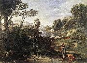 Nicolas Poussin, Landscape with Diogenes